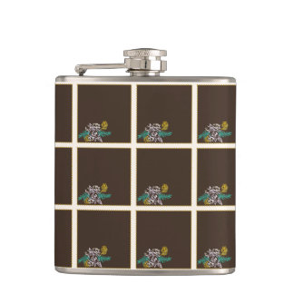 Toffee Rose Hip Flask