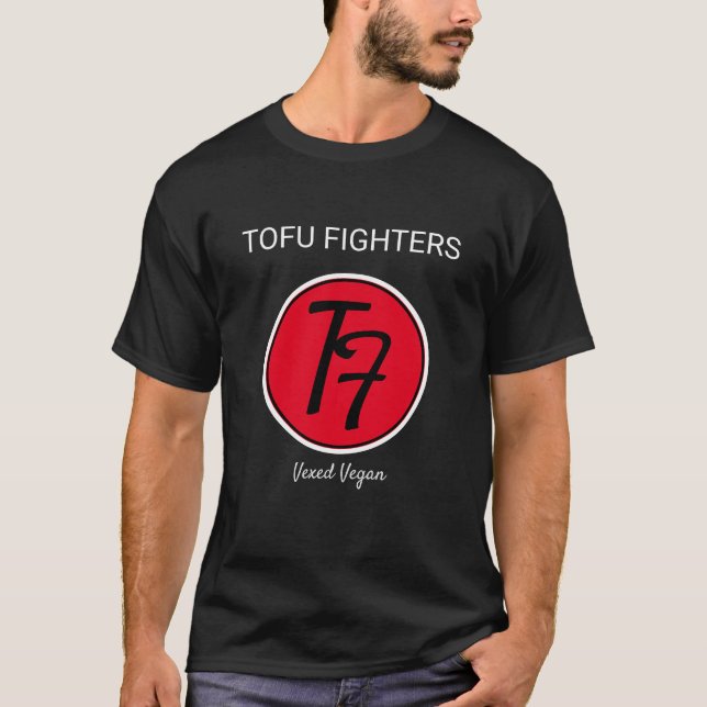 TOFU FIGHTERS VEGAN T SHIRT (Front)