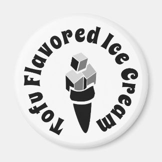 Tofu Flavoued Ice Cream Magnet