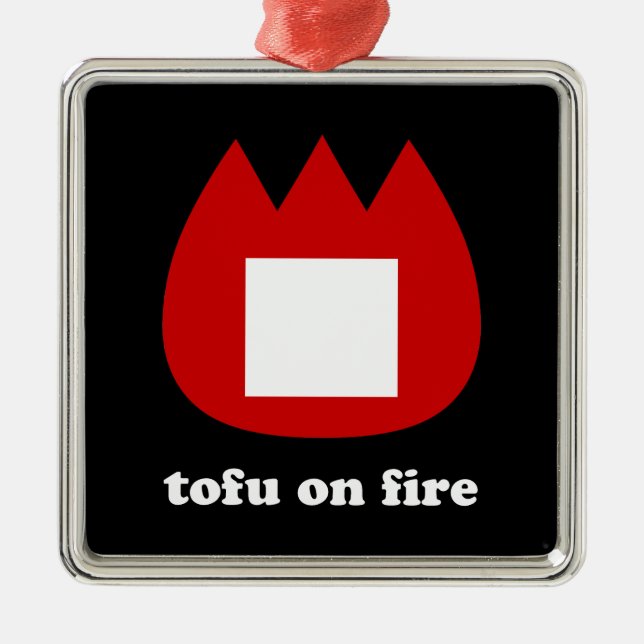 📛 tofu on fire metal tree decoration (Front)