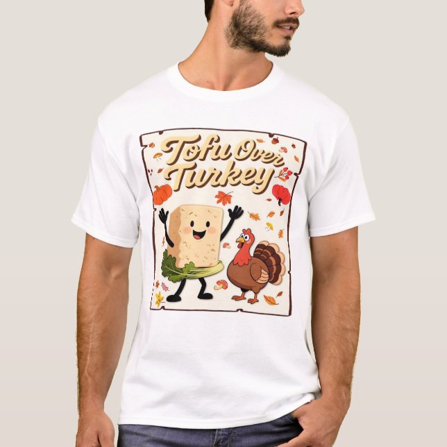 Tofu Over Turkey Classic T-Shirt (Front)