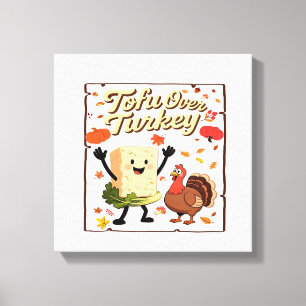 Tofu Over Turkey Classic T-Shirt Canvas Print