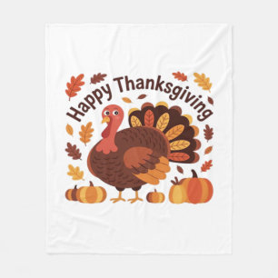 Tofu Over Turkey Classic T-Shirt Fleece Blanket