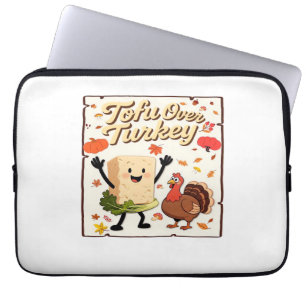 Tofu Over Turkey Classic T-Shirt Laptop Sleeve