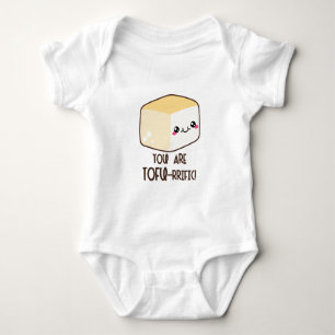 Tofu-rrific Emoji Baby Bodysuit