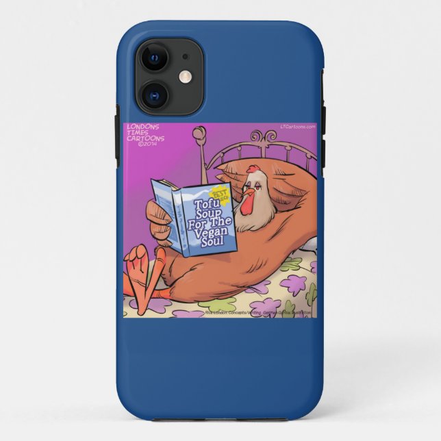 Tofu Vegan Soul Funny Case-Mate iPhone Case (Back)
