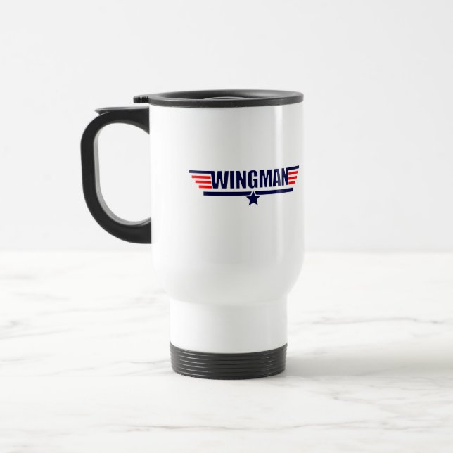 Tog Gun Wingman Travel Mug (Left)