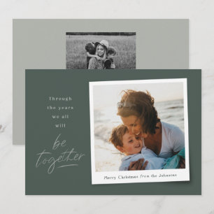 Together 2021 Neutral Photo Christmas Card