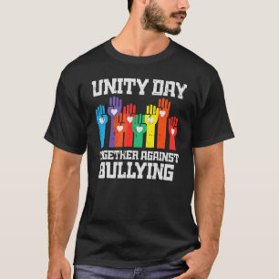 Together Against Bullying Orange Anti Bully Unity T-Shirt