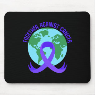 Together Against Cancer Saying For World Cancer Da Mouse Mat