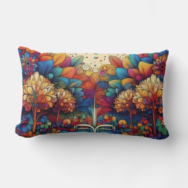 "Together Are One" Harmony Throw Pillow (Front)