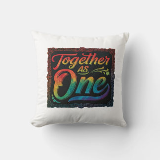 Together As One Cushion