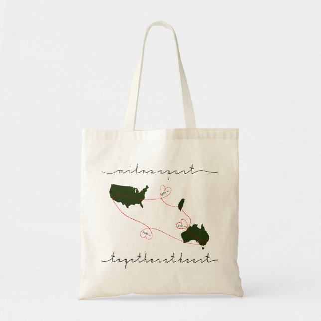 together at heart tote bag (Front)