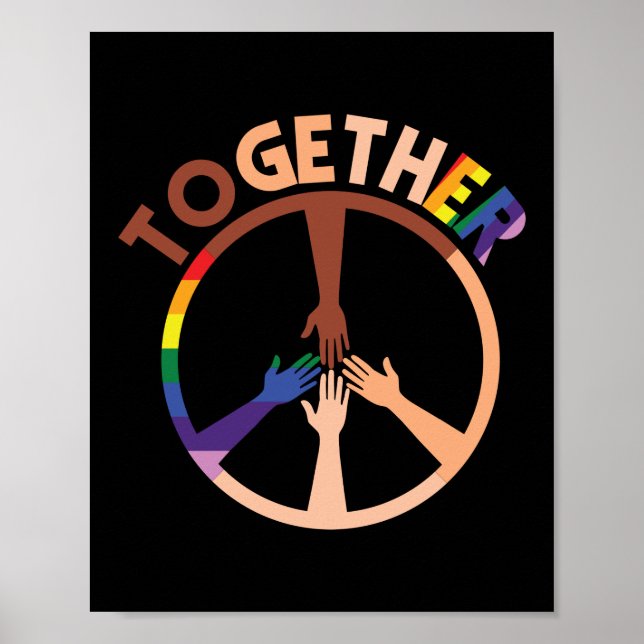Together Black Lives Matter Poster (Front)