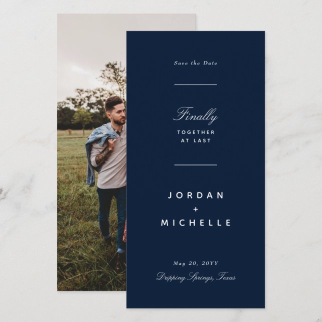 Together Finally Save The Date (Front/Back)