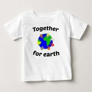 together for earth baby T-Shirt