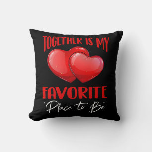 Together Forever & Always - Eternal Love Quote Cushion