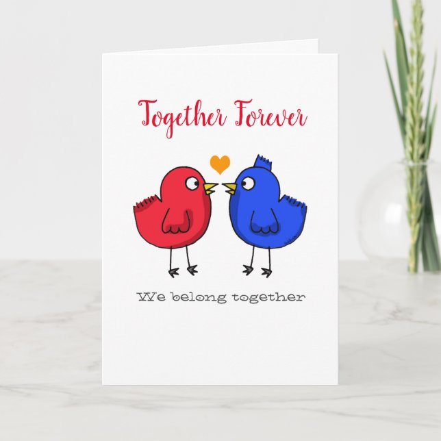 together forever card (Front)