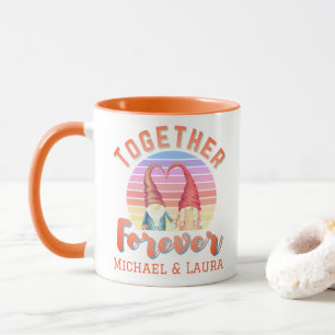 Together Forever Gnome Couple Mug