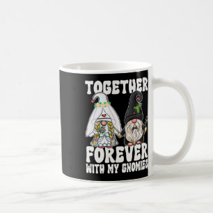 Together Forever Gnomes Mrs Bride Mr Groom For Wed Coffee Mug