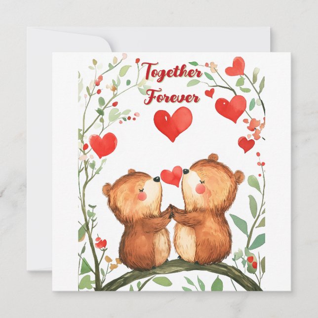 Together Forever Holiday Card (Front)