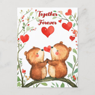 Together Forever Holiday Postcard