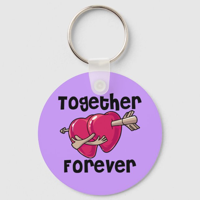Together Forever Key Ring (Front)