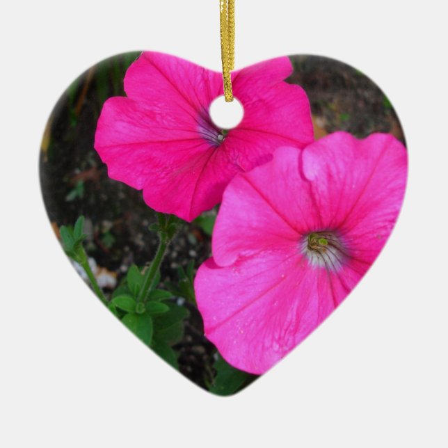 Together Forever Morning Glory Ornament (Front)