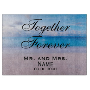 Together Forever Personalised Cutting Board