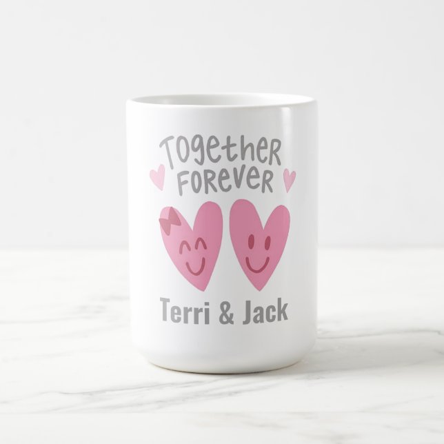 Together Forever Personalised Mug (Center)