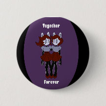" Together" Forever" Pin
