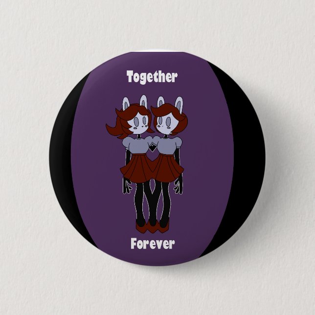 " Together" Forever" Pin (Front)