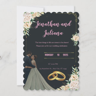 Together Forever – The Wedding of Sarah & Ahmed Announcement
