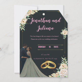 Together Forever – The Wedding of Sarah & Ahmed Announcement