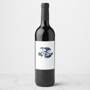 Together Forever - Till Death Do Us Wine Label
