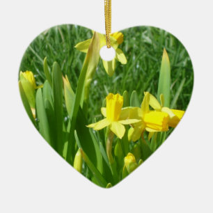 Together Forever Yellow Daffodills Ornament