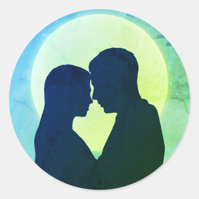 Together Forevermore  Classic Round Sticker (Front)