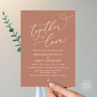 Together in Love, Romantic Couples Shower Party