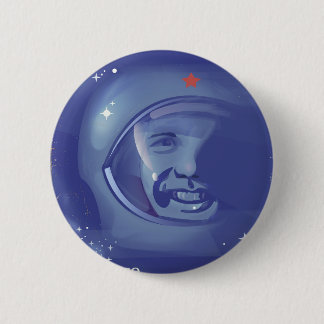 Together in the universe! 6 cm round badge