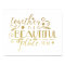 Together is a Beautiful Place to Be | Gold Print