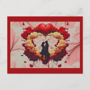 together is a beautiful place to be postcard