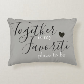 Together is My Favourite Place / Reversible Pillow