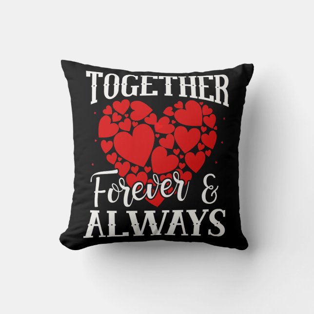 Together is My Favourite Place to Be - Cute Love Q Cushion (Front)