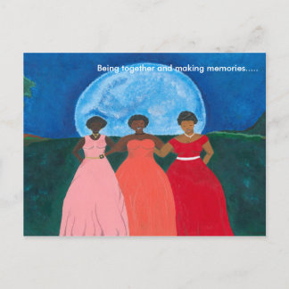 Together on Christmas Holiday Postcard