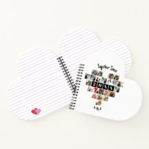 Together Since Year 22 Heart Photo Collage Couple