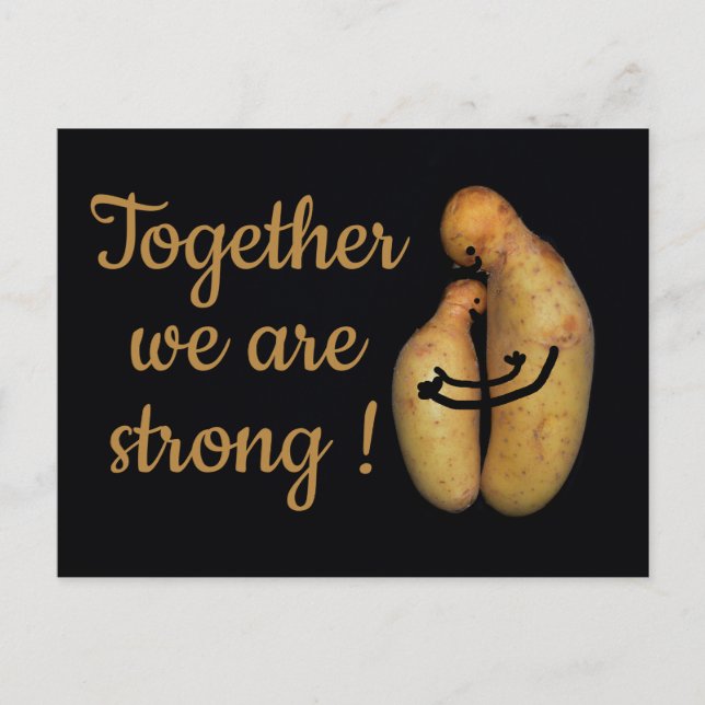 Together we are strong !  - postcard (Front)