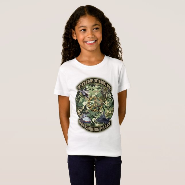 Together, we choose peace T-Shirt (Front Full)