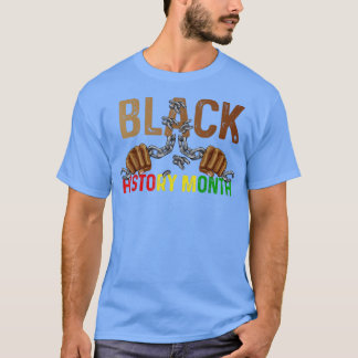 Together We Rise Black History Power Fist African  T-Shirt