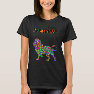 Together We Serve Lion T-Shirt