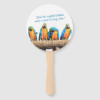 "Together We Shine" Hand Fan